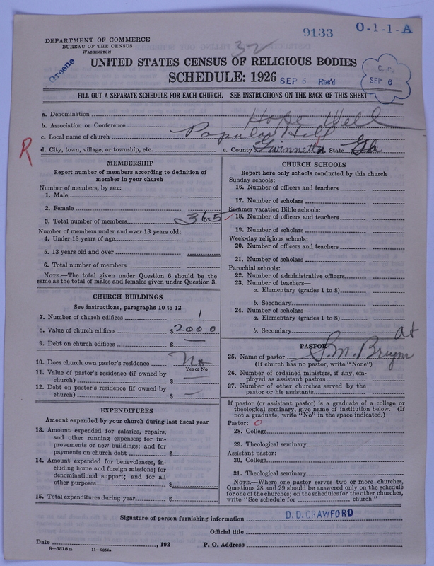 Scan of Negro Baptists: 9133