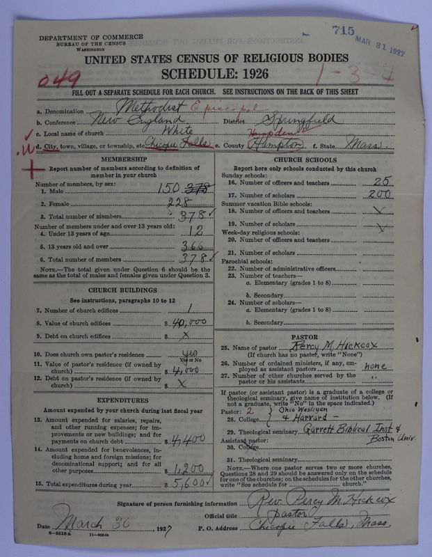 Scan of Methodist Episcopal Church: 715
