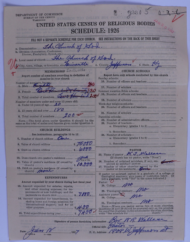 Scan of Church of God (Headquarters, Anderson, Ind.): 623