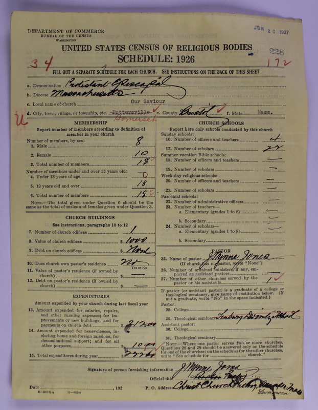 Scan of Protestant Episcopal Church: 228