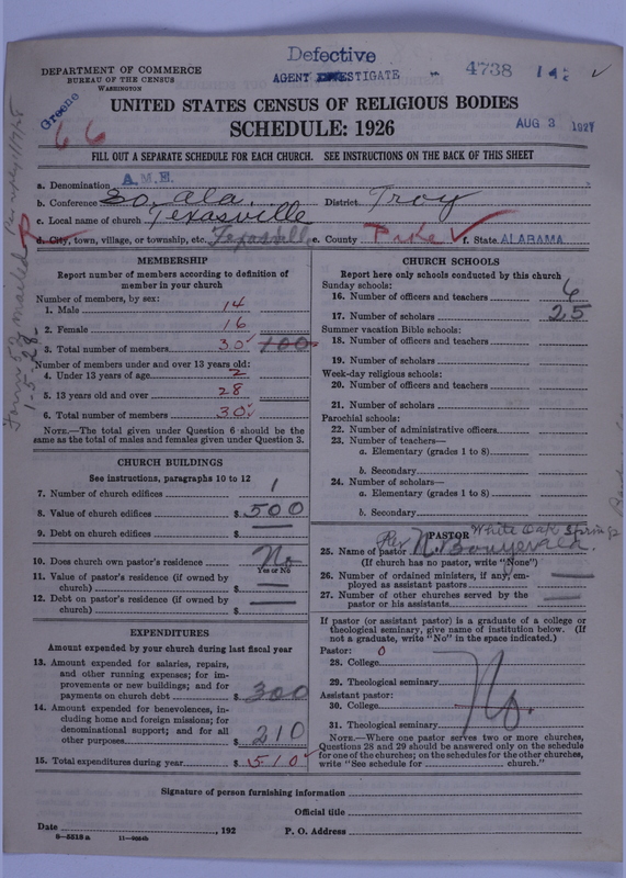 Scan of African Methodist Episcopal Church: 4738