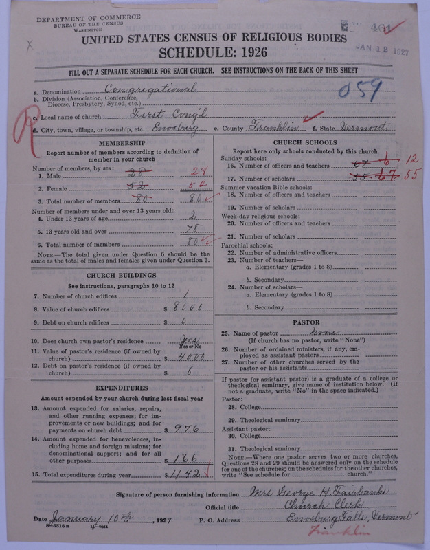 Scan of Congregational Churches: 461
