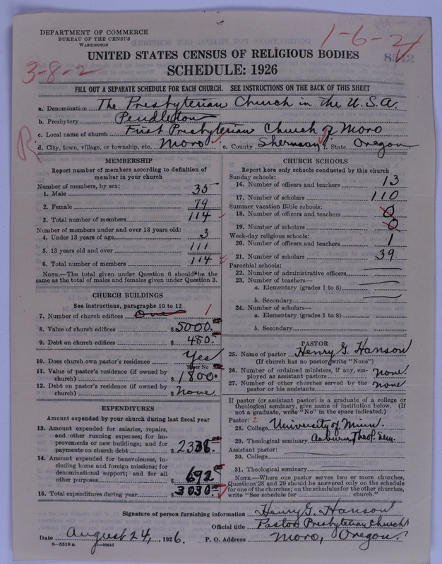 Scan of Presbyterian Church in the United States of America: 8542