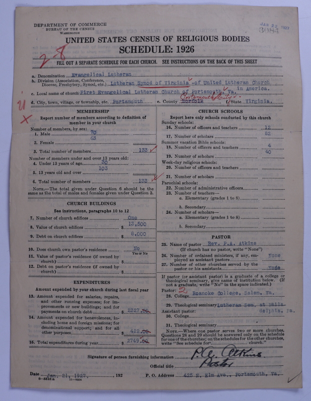 Scan of United Lutheran Church in America: 3084