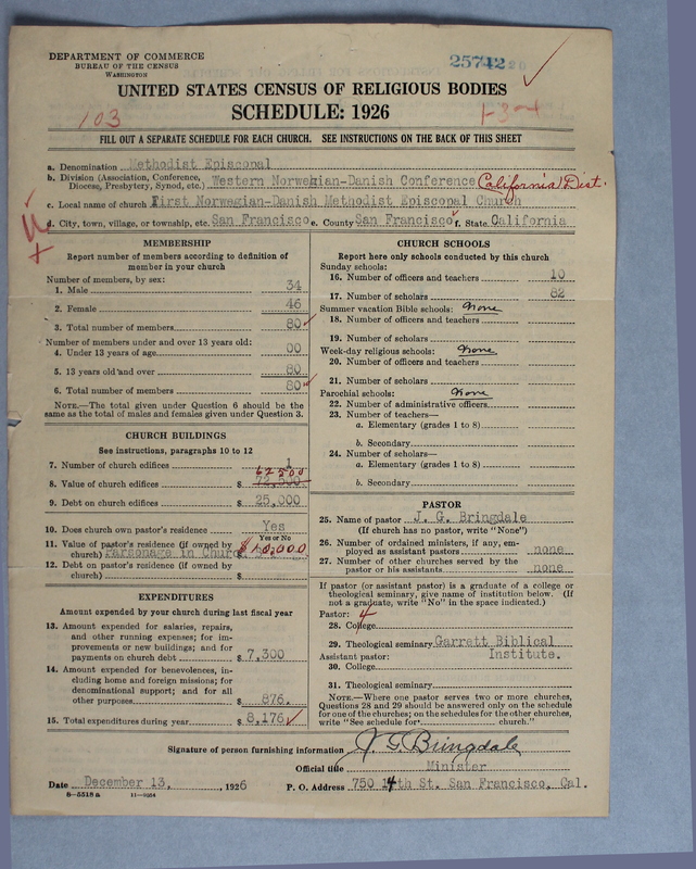 Scan of Methodist Episcopal Church: 25742