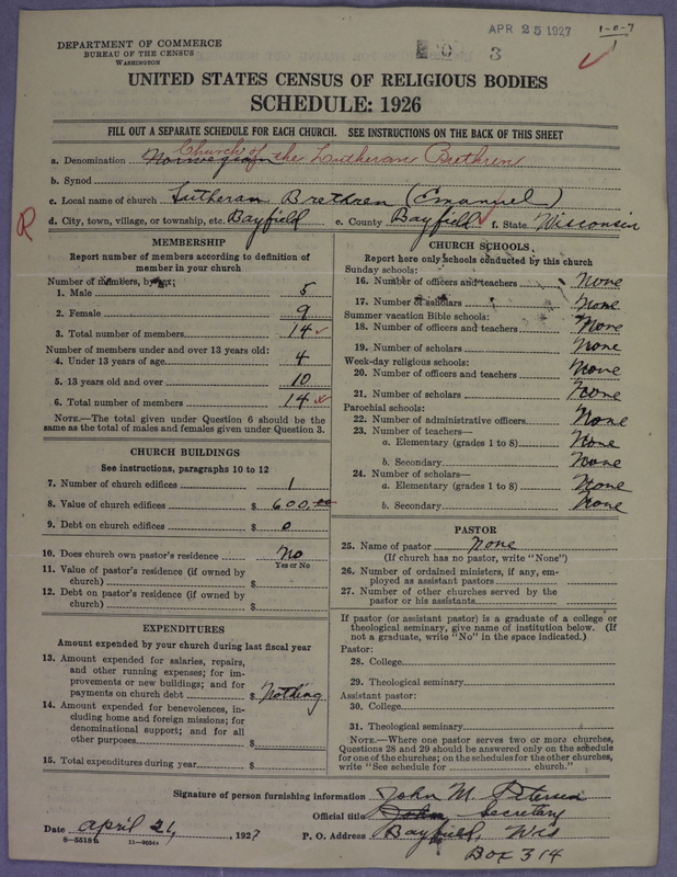 Scan of Church of the Lutheran Brethren of America: 3