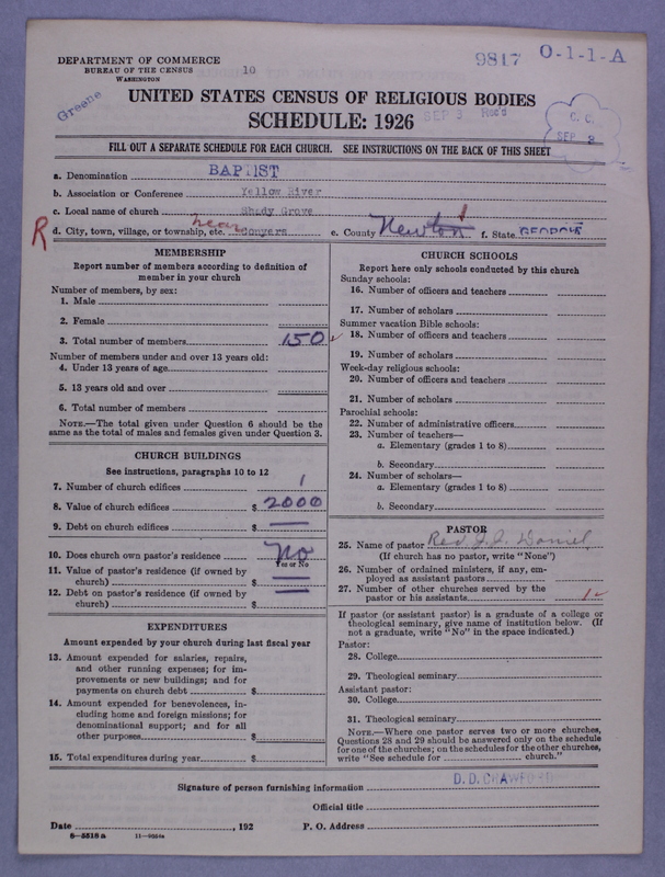Scan of Negro Baptists: 9817