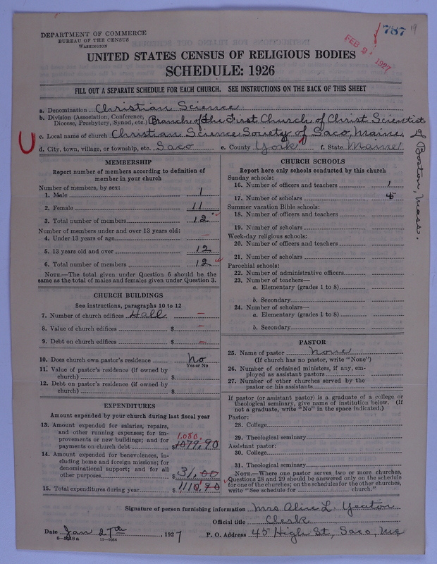 Scan of Church of Christ, Scientist: 787