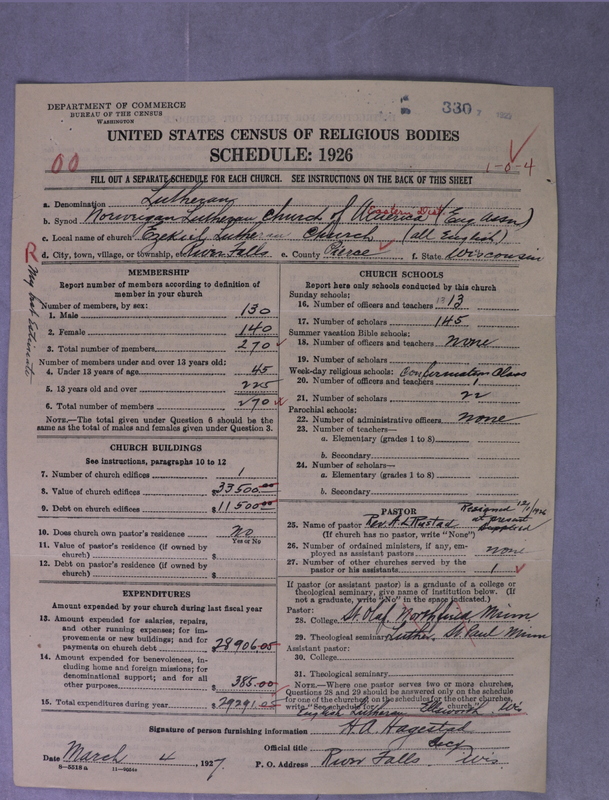 Scan of Norwegian Lutheran Church of America: 330