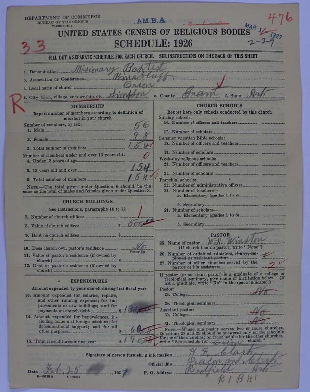Scan of Landmark Baptist of America: 476
