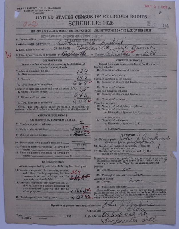 Scan of Reorganized Church of Jesus Christ of Latter Day Saints: 94