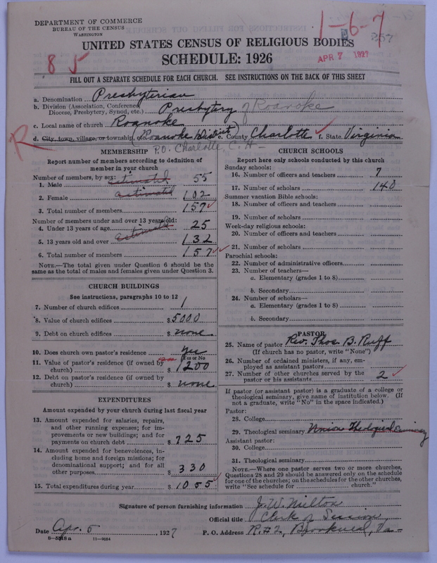 Scan of Presbyterian Church in the United States: 257