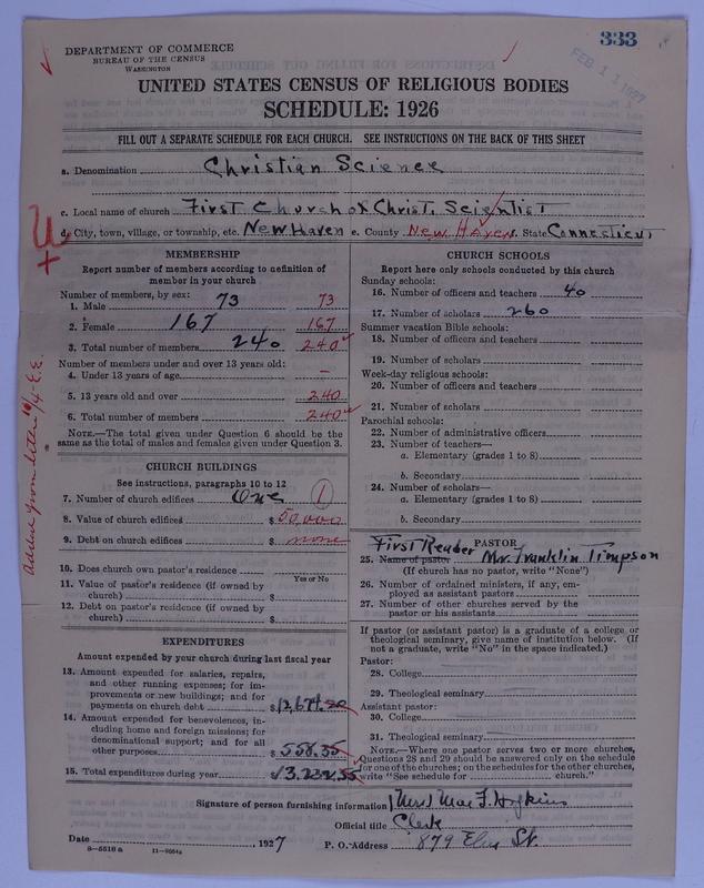 Scan of Church of Christ, Scientist: 333