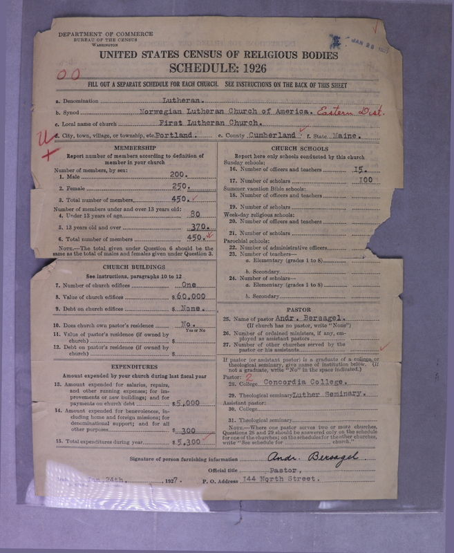 Scan of Norwegian Lutheran Church of America: 1