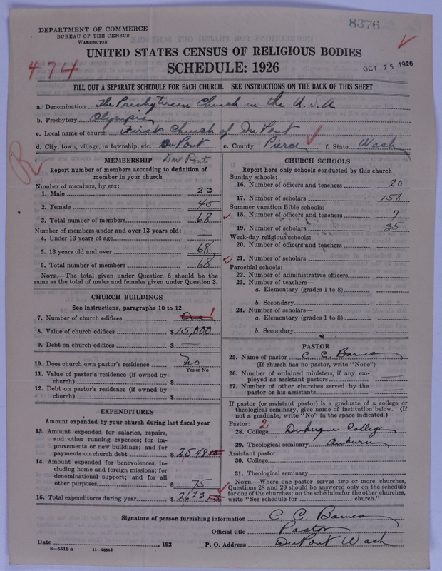 Scan of Presbyterian Church in the United States of America: 8376
