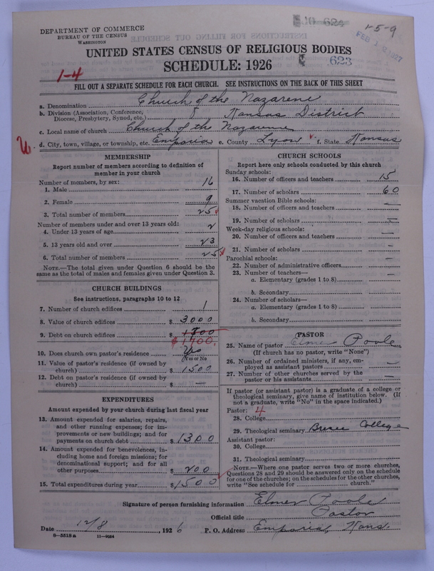 Scan of Church of the Nazarene: 623