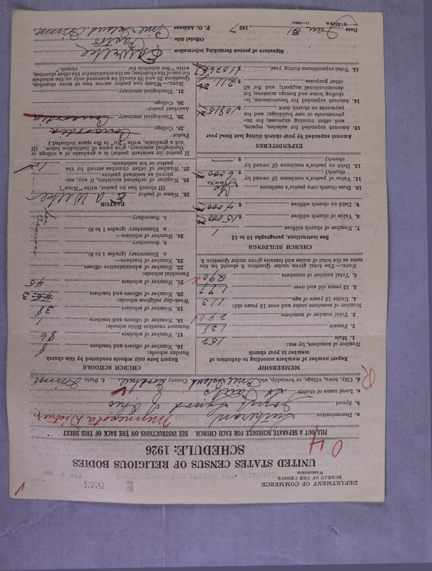 Scan of Synod of the Reformed Presbyterian Church of North America: 523