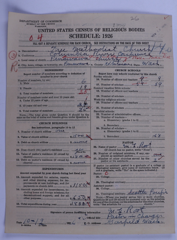 Scan of Free Methodist Church of North America: 1272