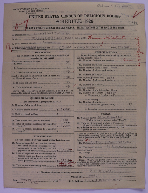 Scan of Evangelical Lutheran Synodical Conference of America: Evangelical Lutheran Synod of Missouri, Ohio, and Other States: 2941