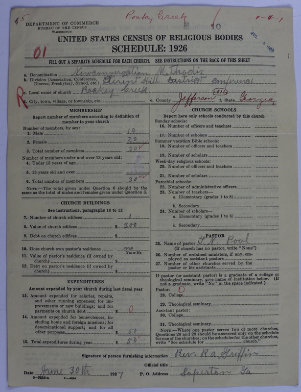 Scan of New Congregational Methodist Church: 10