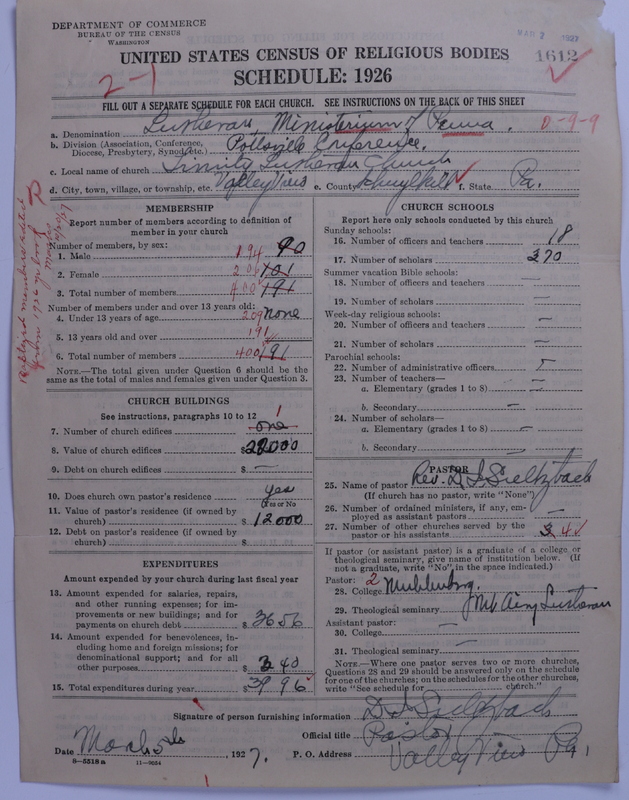 Scan of United Lutheran Church in America: 1612