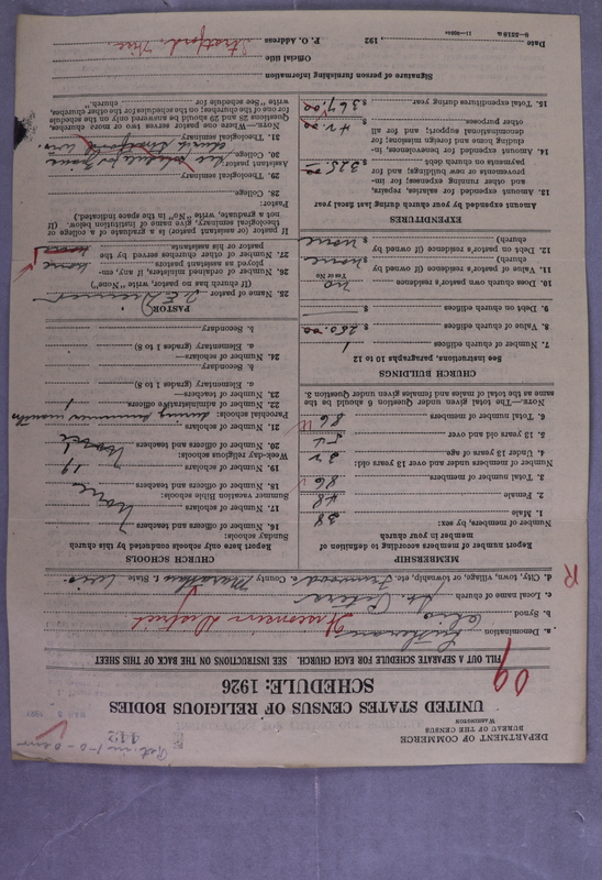 Scan of Synod of the Reformed Presbyterian Church of North America: 442