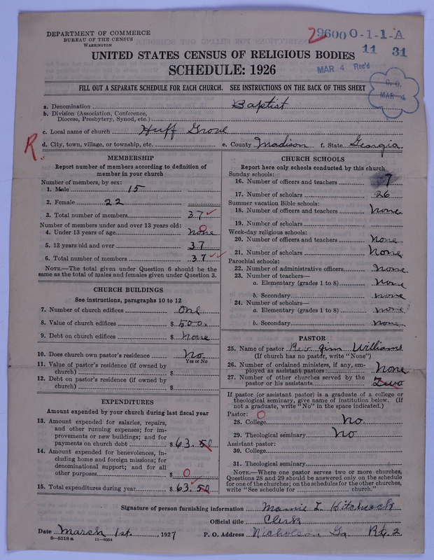Scan of Negro Baptists: 9600