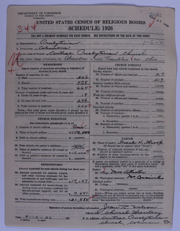 Scan of Presbyterian Church in the United States of America: 2652