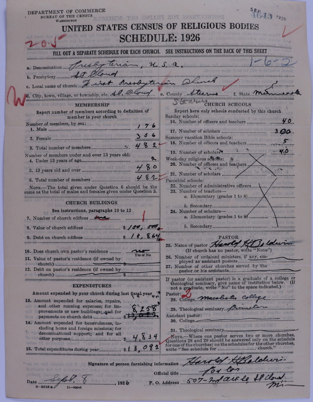 Scan of Presbyterian Church in the United States of America: 4645