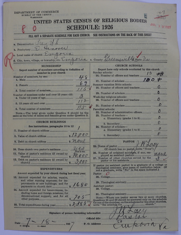 Scan of Presbyterian Church in the United States: 320
