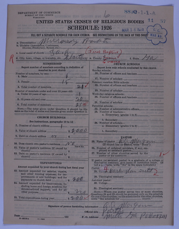 Scan of Negro Baptists: 8892