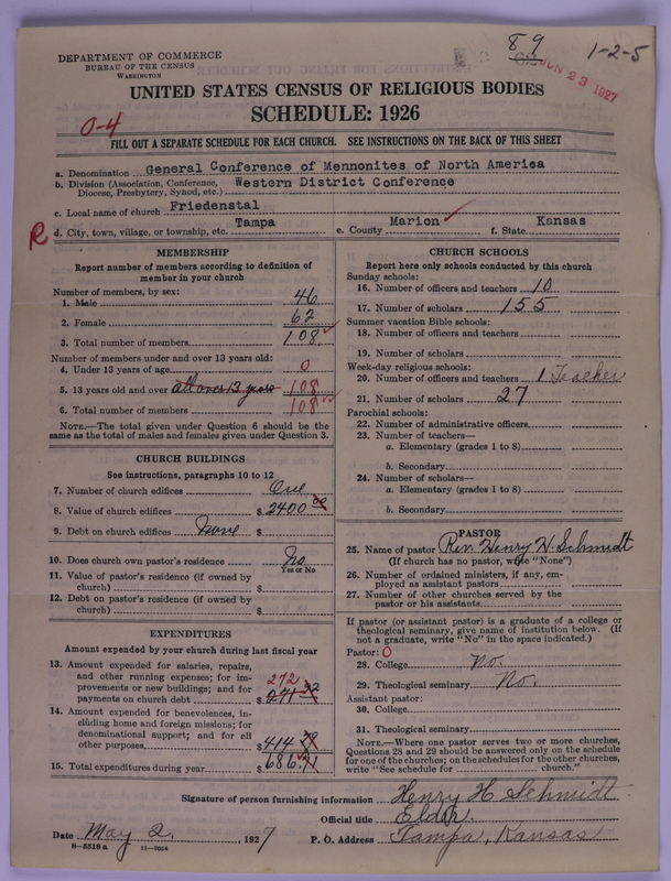Scan of General Conference of the Mennonite Church of North America: 89