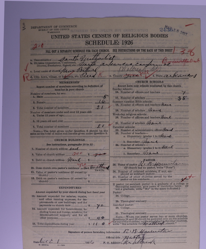 Scan of Methodist Episcopal Church, South: 2436