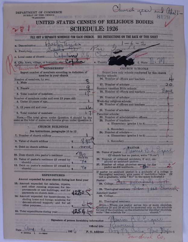 Scan of Presbyterian Church in the United States of America: 8179