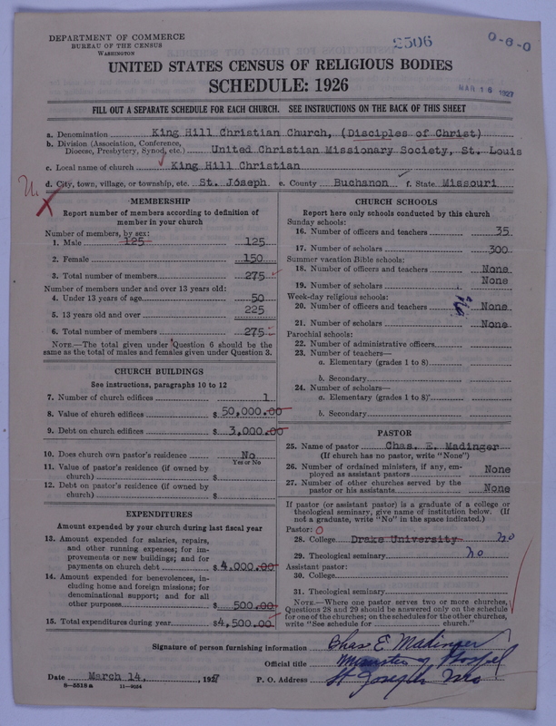Scan of Disciples of Christ: 2506