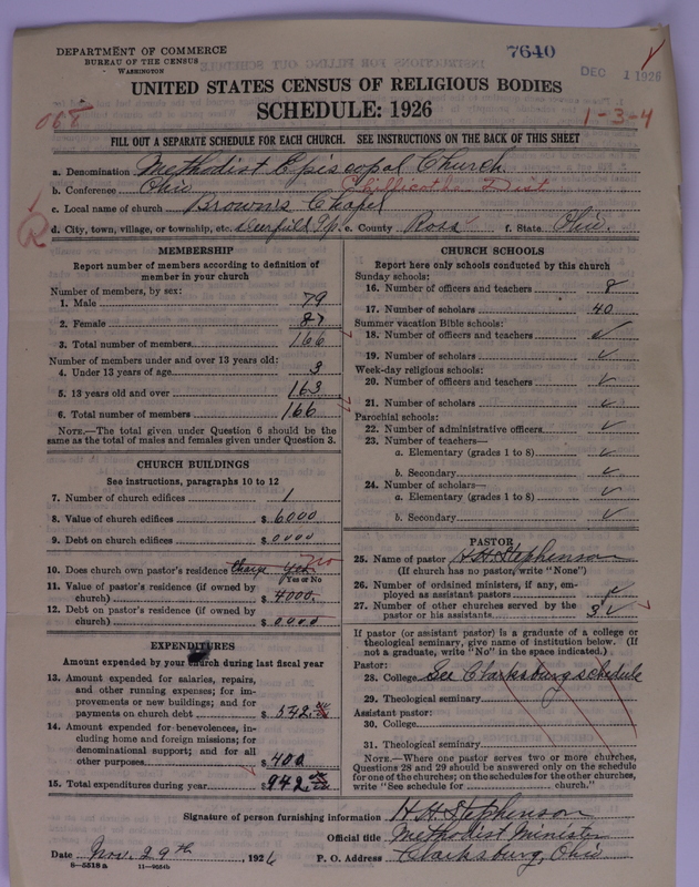 Scan of Methodist Episcopal Church: 7640