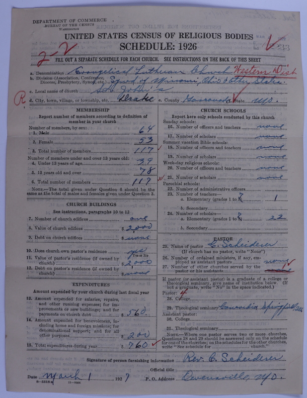 Scan of Evangelical Lutheran Synodical Conference of America: Evangelical Lutheran Synod of Missouri, Ohio, and Other States: 2233