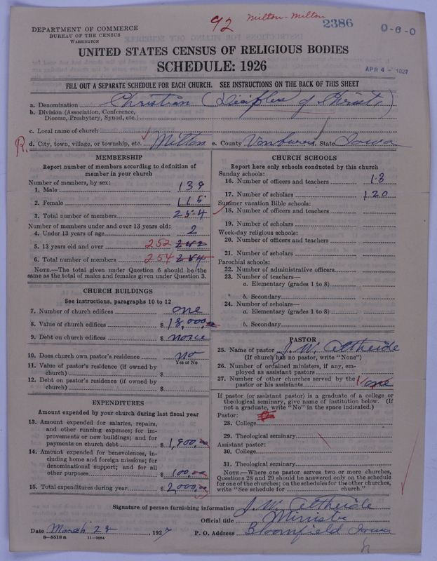 Scan of Disciples of Christ: 2386