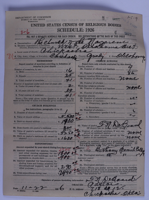 Scan of Church of the Nazarene: 957