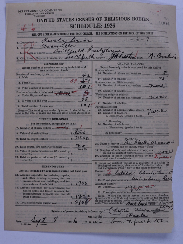 Scan of Presbyterian Church in the United States: 1004