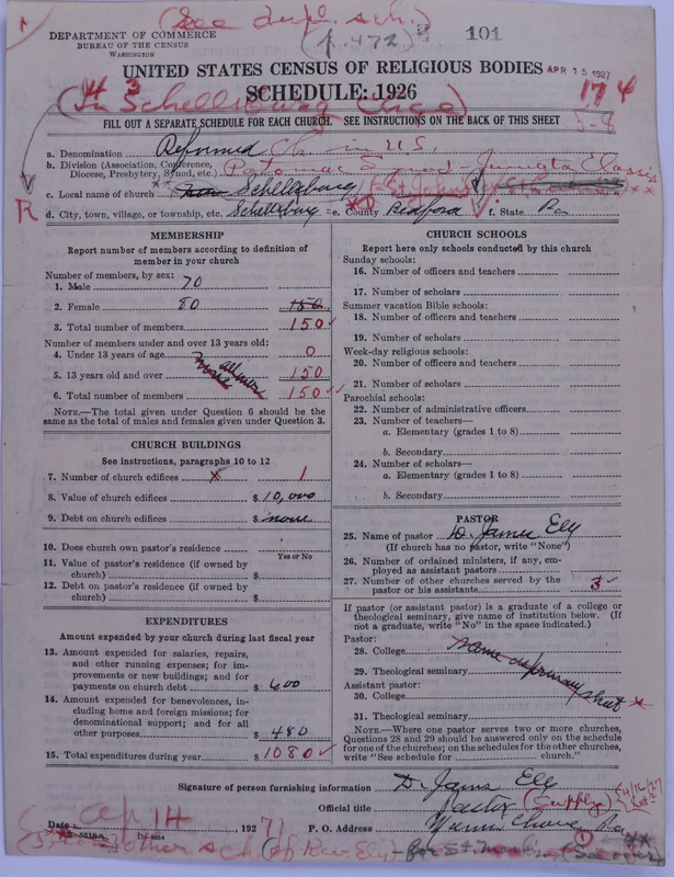 Scan of Reformed Church in the United States: 101