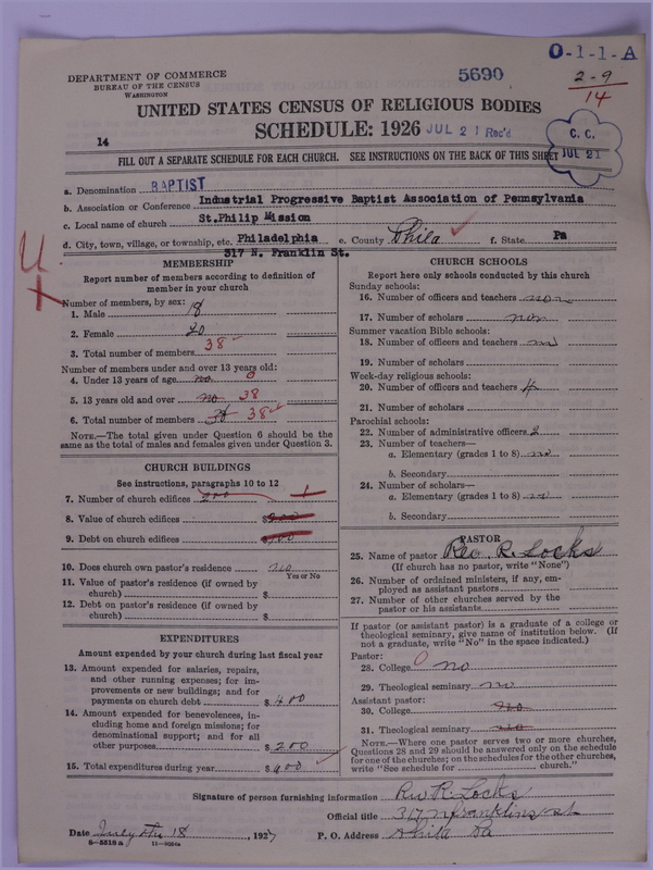 Scan of Negro Baptists: 5690