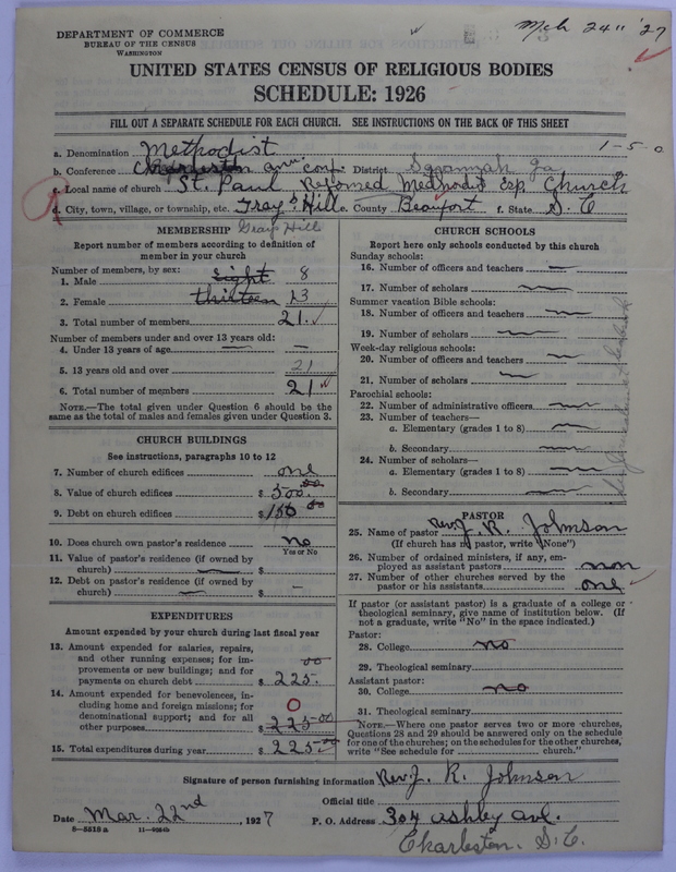 Scan of Reformed Methodist Union Episcopal Church: 3