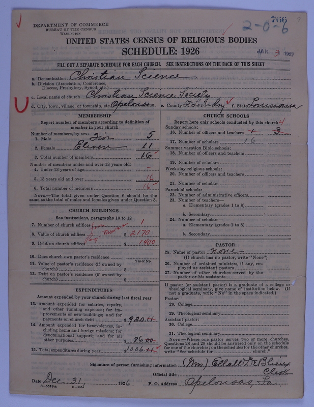 Scan of Church of Christ, Scientist: 766