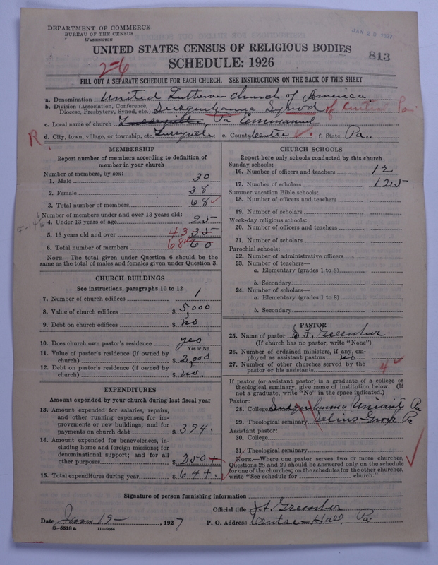 Scan of United Lutheran Church in America: 813