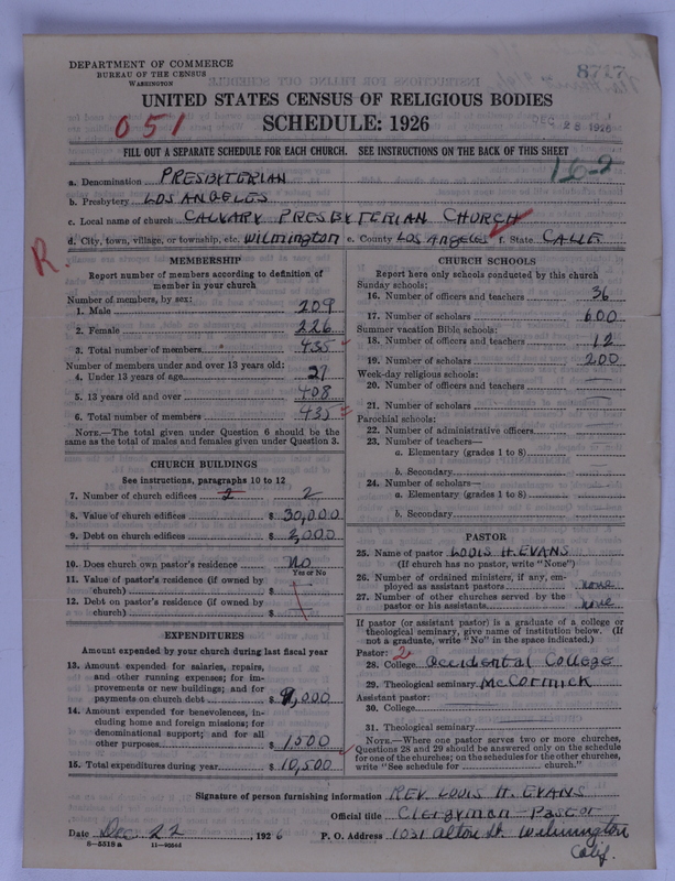 Scan of Presbyterian Church in the United States of America: 8717