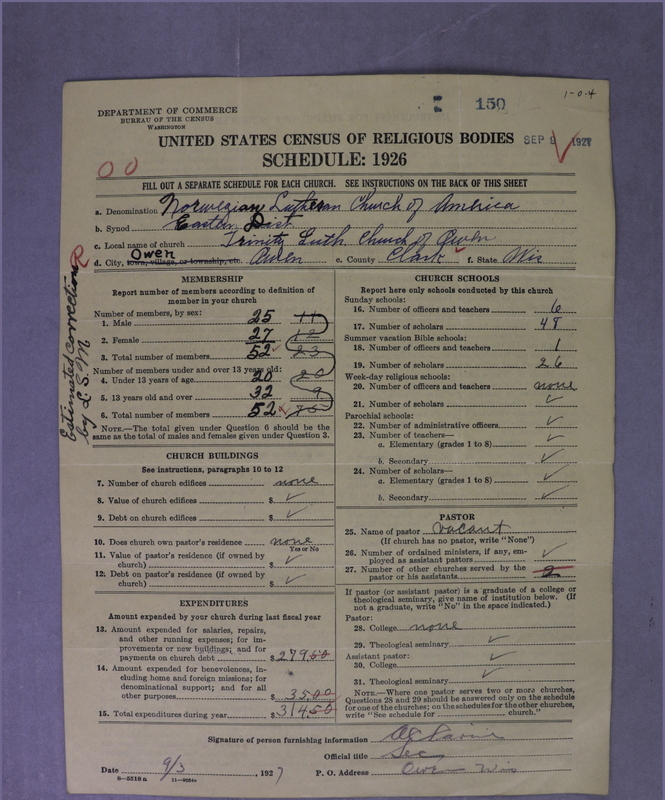 Scan of Norwegian Lutheran Church of America: 150
