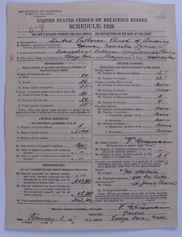 Scan of United Lutheran Church in America: 2640