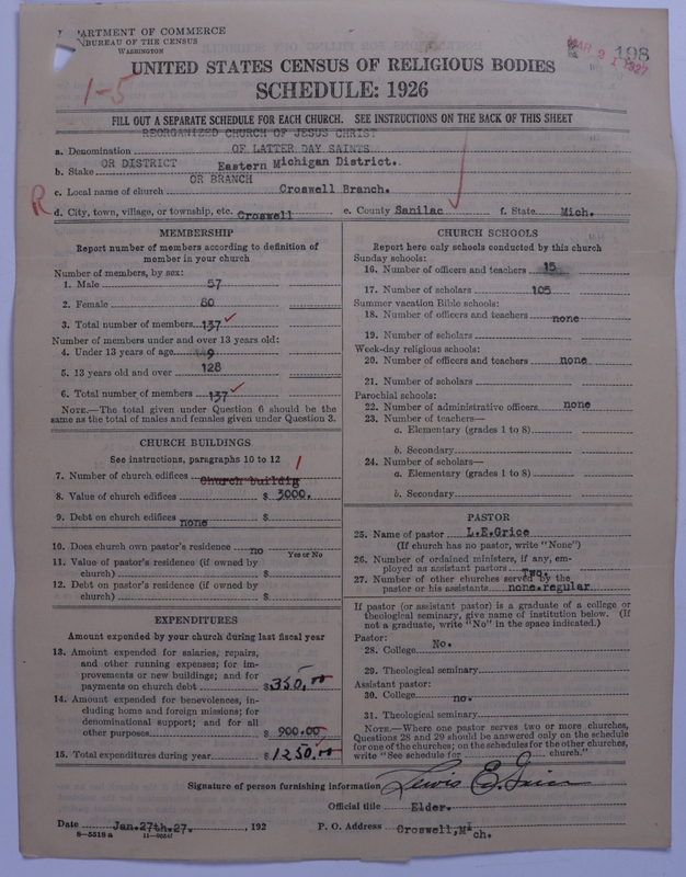 Scan of Reorganized Church of Jesus Christ of Latter Day Saints: 198