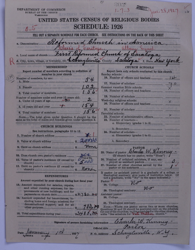 Scan of Reformed Church in America: 203